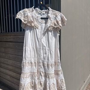 Sea New York Cream Lace Dress